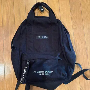 MILKFED. 밀크페도 백팩 블랙
