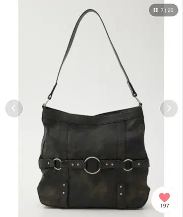 LAGUA GEM 링 VINTAGE 백 블랙