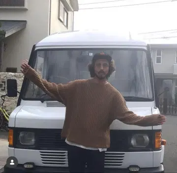 선착순! seesee 와플 니트 브라운