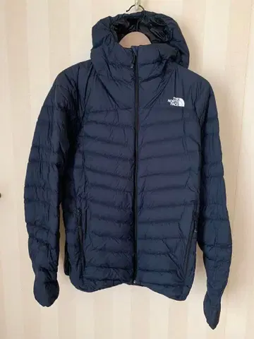 THE NORTH FACE 네이비 다운 자켓 썬더 후디