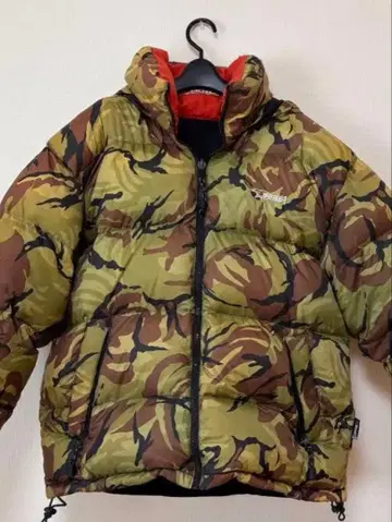 [ 레어 ] bear usa 다운 카모플라쥬 가격 인하 가능