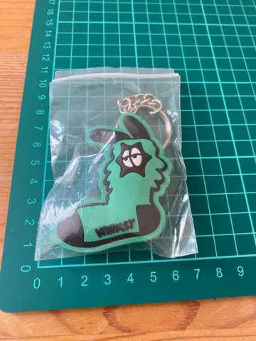 Wasted Youth x WHIMSY SOCKS 콜라보 러버 키링