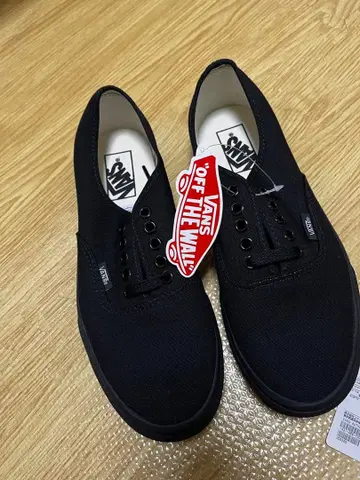VANS authentic 블랙 7h