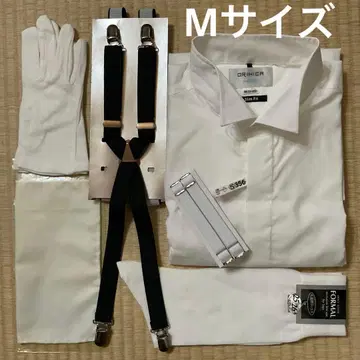 가격 인하! 신랑 잡화 셔츠 세트! 셔츠 M 사이즈 웨딩