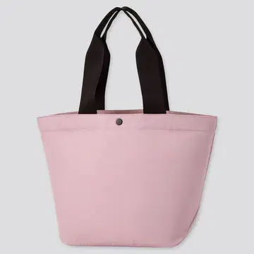 미사용 유니클로 나일론 토트백 핑크