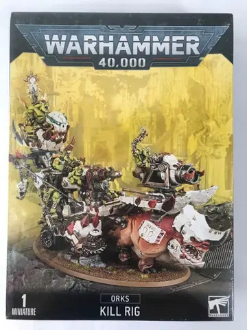wARHAMMER 40,000 ORKS KIlLL RIG