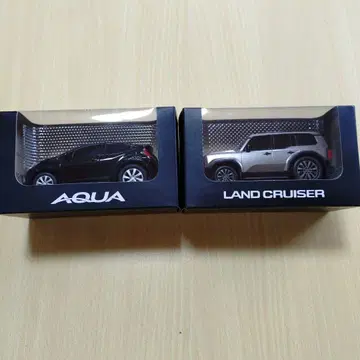 도요타 AQUA LAND CRUISER 미니카 세트