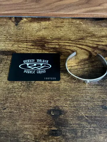 Travis Walker 실버 뱅글 10mm