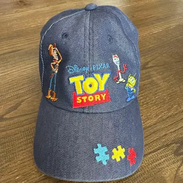 [ 새상품급 ] 토이 스토리 데님 캡 도쿄 디즈니 리조트 한정판
