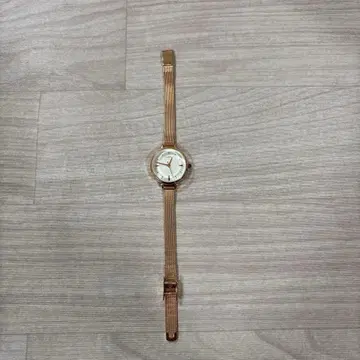 손목시계 핑크 골드 시계