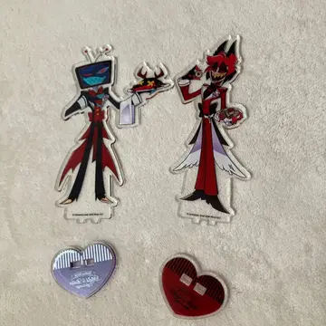 해즈빈 호텔 애니메이트 카페 아크릴 스탠드 알래스터 복스