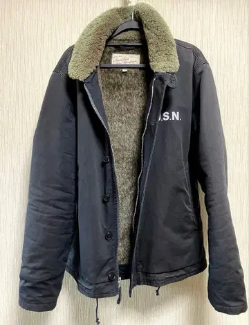 U.S.N. AVIREX 아비렉스 N-1 덱 자켓