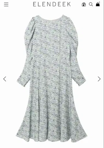 엘렌딕 원피스 꽃무늬
