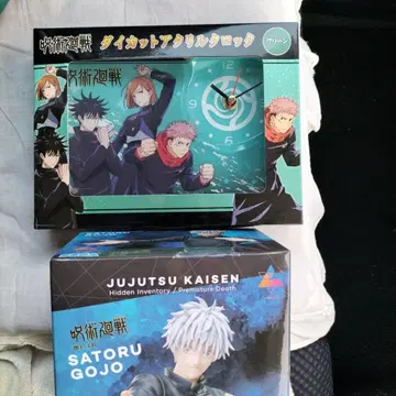 Jujutsu Kaisen 고죠 사토루 피규어와 아크릴 락 세트