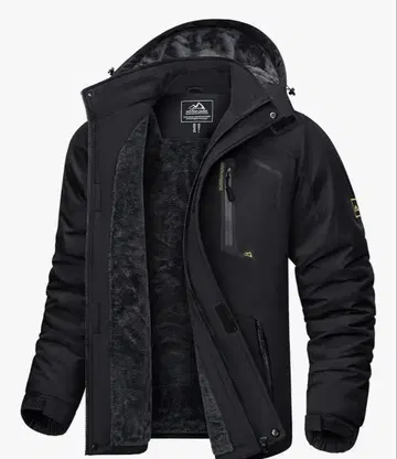 새상품 3XL 방한 자켓 남성용 방풍 방한 보아 안감