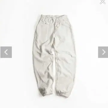 로스앤젤레스 어패럴 14oz 스웨트 팬츠 화이트