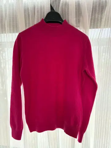 [새상품급] 타카시마야 캐시미어 100% 니트 모크넥