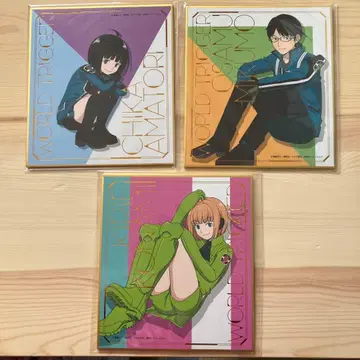 월드 트리거 색지 미쿠모 슈 아마토리 치카 코미나미 키리에