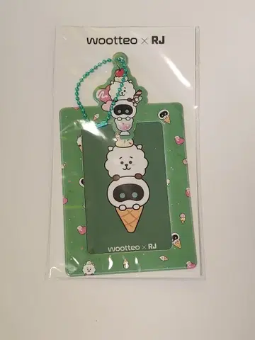 BTS JIN wootteo x RJ 포토카드 프레임