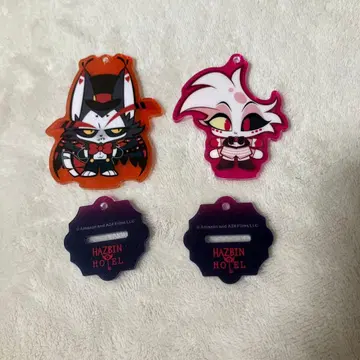 해즈빈 호텔 아크릴 키링 엔젤 더스트 허스크