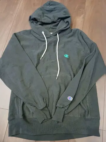 Champion 리버스 위브 후드티 M 그레이