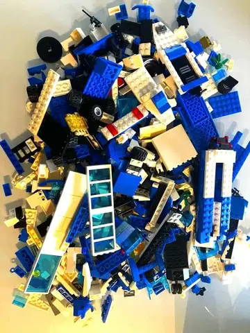 LEGO 블록 부품 세트 (시티 폴리스) 790g