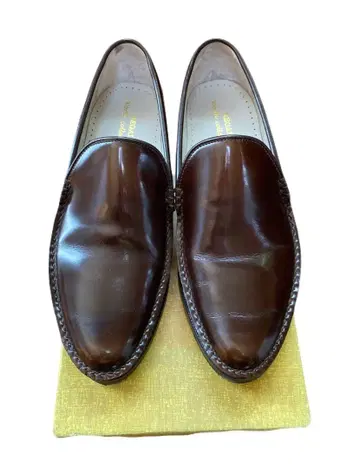 REGAL 브라운 가죽 로퍼