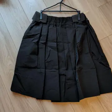 Used Jines 타프타 플리츠 스커트 BK M 사이즈