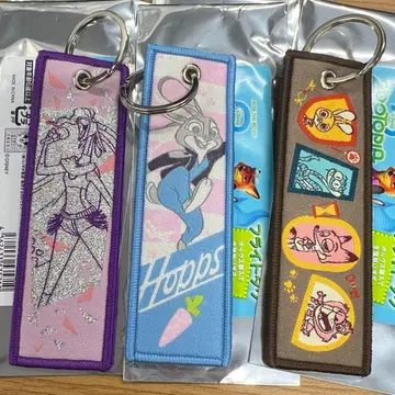 주토피아2 플라이트 택 3종 세트