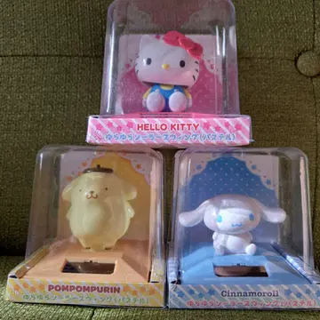 흔들흔들 솔라 스윙 헬로키티 폼폼푸딩 시나모롤 전 3종