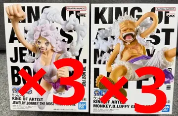 원피스 보니 & 루피 6체 세트 KING OF ARTIST