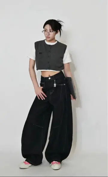 지저인 벌룬 데님 M 남성용