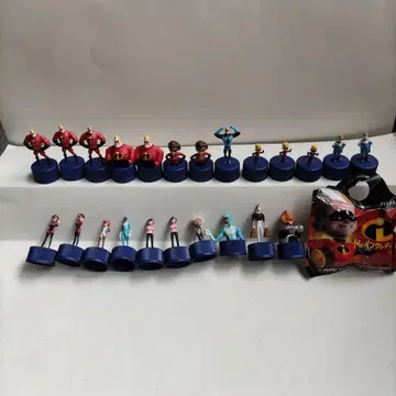 인크레더블 패밀리 피규어 세트 24체