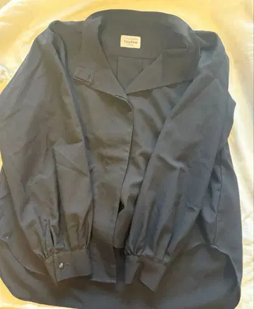 foufou 하이넥 블라우스