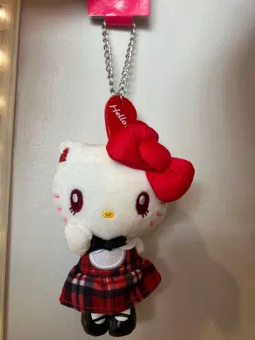 USJ 한정판 키티 마스코트 키체인 헬로키티