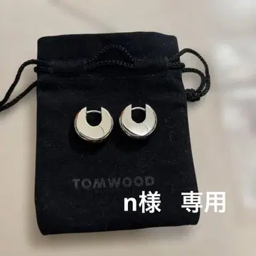 [ 애로우즈 별주 TOMWOOD ] Moon Hoops Small 귀걸이