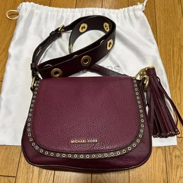 [ MICHAEL KORS ] 버건디 퍼플 숄더백