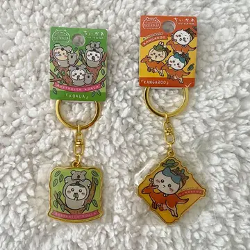 코알라 캥거루 아크릴 키링 세트