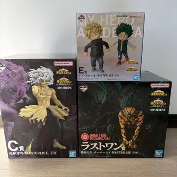 나의 히어로 아카데미아 제일복권 C상 E상 라스트원상 피규어 묶음 판매