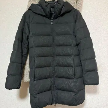 후드 부착 다운 자켓 S