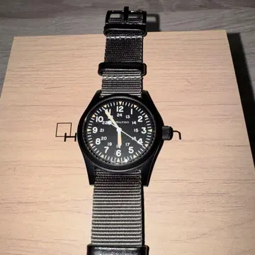 해밀턴 카키 메카 필드 수동 와인딩