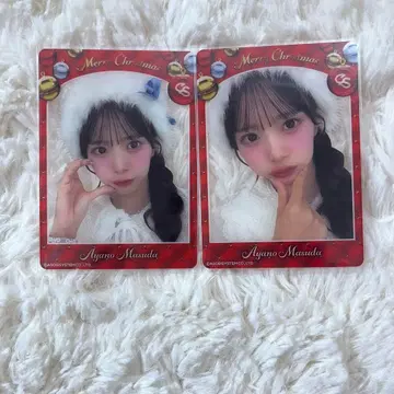 cutie street 마스다 아야노 라보세 트레이딩 카드 크리스마스