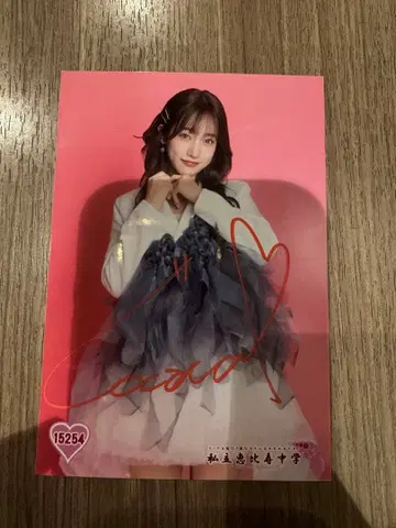 벚꽃 코코나 사인 포함 브로마이드 사립 에비스 중학교