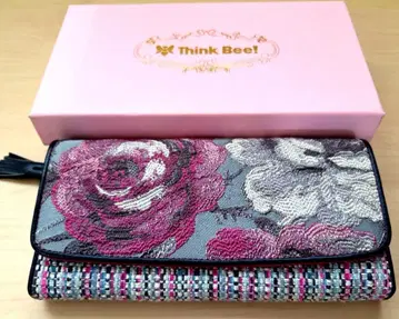 Think Bee! 녹턴 로즈 장지갑
