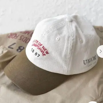 미사용 [SHIPS 별주] 캡 WHITE FIELD 50th 로고 캡