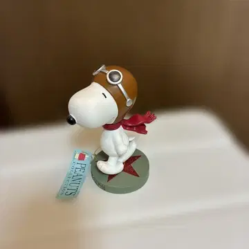 스누피 파이롯트 피규어