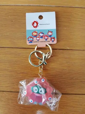 먀쿠먀쿠 산리오  입체 키링 클리어 한교동