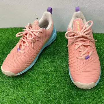 요넥스 22.5cm 파워크션 핑크 테니스화