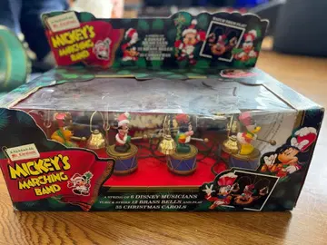 미키 마칭 밴드 설명서 포함 작동 확인 완료 크리스마스 디즈니