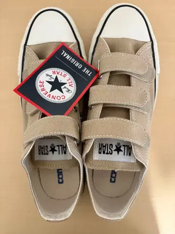 CONVERSE ALL STAR 베이지 벨크로